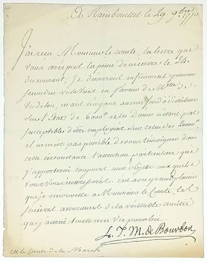 Louis Jean Marie De BOURBON, Duc de PENTHIEVRE...