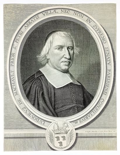 PARIS. 4 18th-century engraved portraits:...