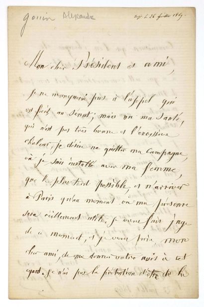 Alexandre Henri GOÜIN (Tours/ Indre-et-Loire...