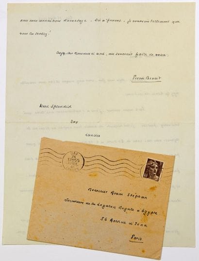 Pierre BENOIT, Écrivain, Acad. Fr. (Albi/...