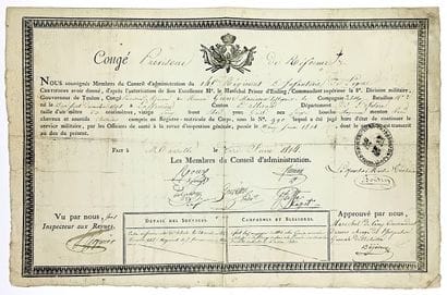 General Jean Antoine DEJEAN (Chalabre, Aude,...