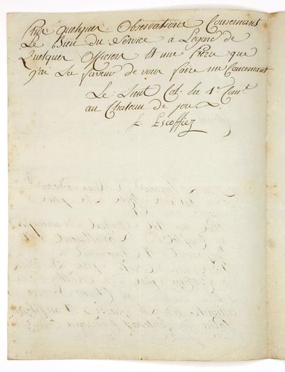 FORT DE JOUX. DOUBS. 1792. (Fort de Joux...