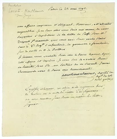 Jean-Joseph LACOSTE-MONTLAUSIER (Born in...