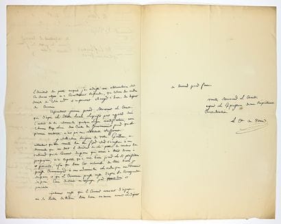 POST FROM PARIS TO PERPIGNAN. Louis Joseph...