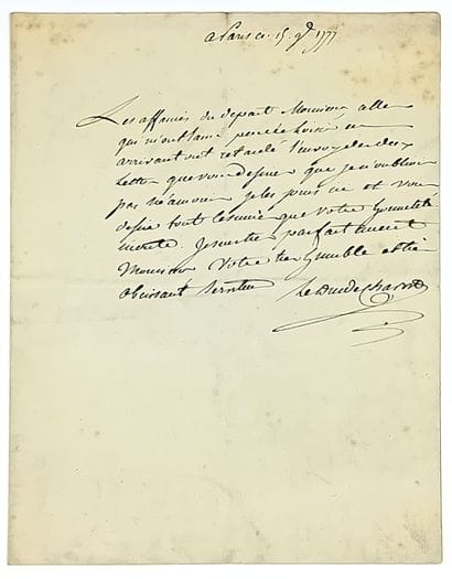 Armand Joseph BÉTHUNE Duc de CHAROST (1728...