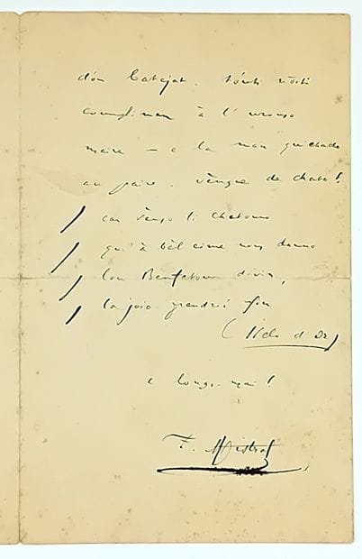 Frédéric MISTRAL (1830-1914, écrivain fondateur...