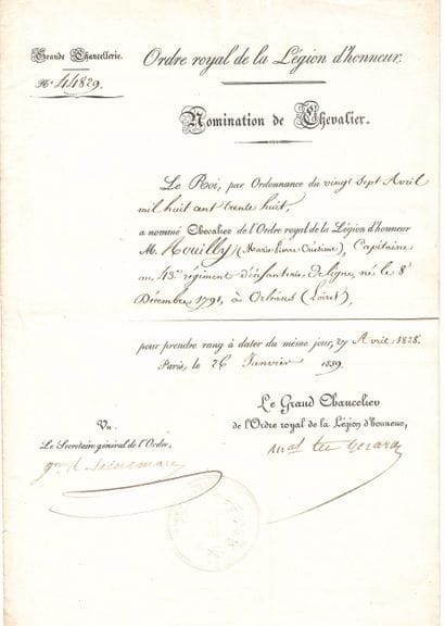 Maréchal Comte GÉRARD Étienne Maurice (Damvillers/...