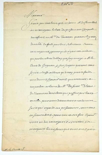 Jérôme PHELYPEAUX, Comte de PONTCHARTRAIN,...