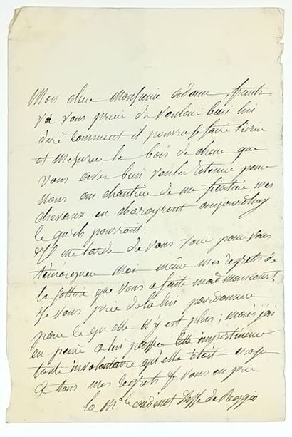 Eugénie de COUCY, Marshal OUDINOT’s wife,...