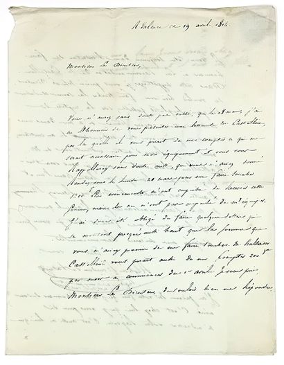 MEURTHE-ET-MOSELLE. Alphée BOURDON DE VATRY...
