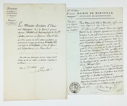 ROYAL ARMY OF THE SOUTH. GAUTIER DE LA LAUZIÈRE....