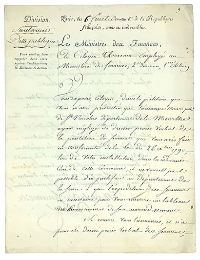 RAMEL-NOGARET Dominique-Vincent (1760-1829)...