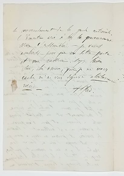 Comte de FALLOUX Frédéric-Alfred, Ministre...