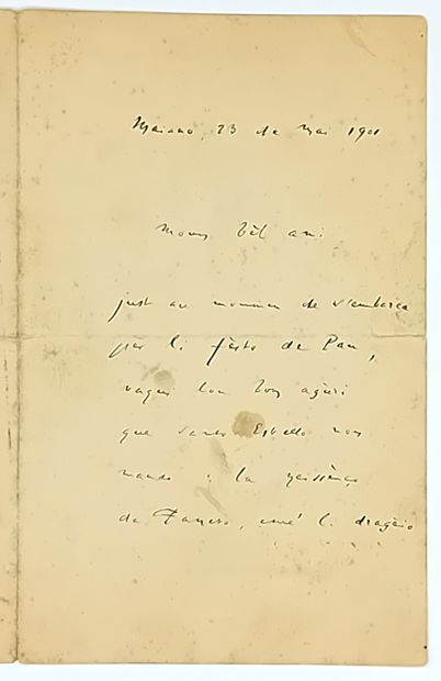 Frédéric MISTRAL (1830-1914, écrivain fondateur...