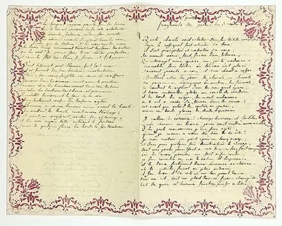 POÉSIE. « PRINTEMPS. Fragments du poème des...