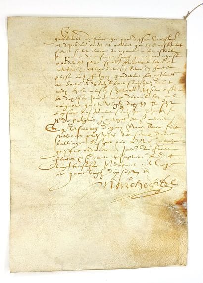 HAUTE-MARNE. SAINT-DIZIER 1597. Lordship...