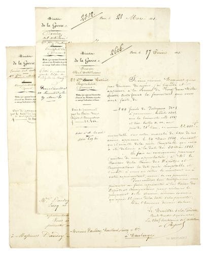 NORD. MANUFACTURE D’ARMES DE MAUBEUGE. Ensemble...