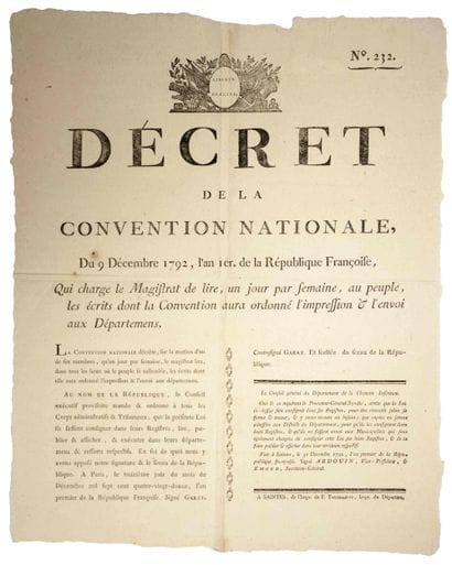 PRINTING OF LAWS. GARAT “Decree of the NATIONAL...