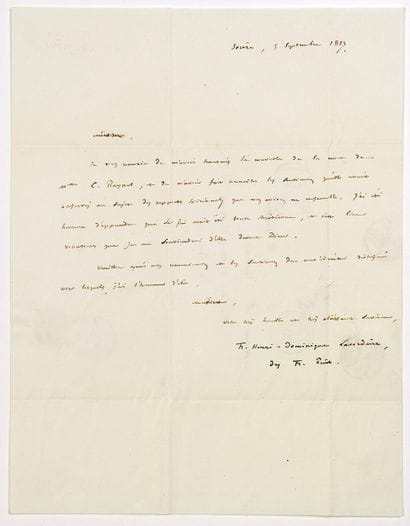 LACORDAIRE (Henri-Dominique), Prédicateur...