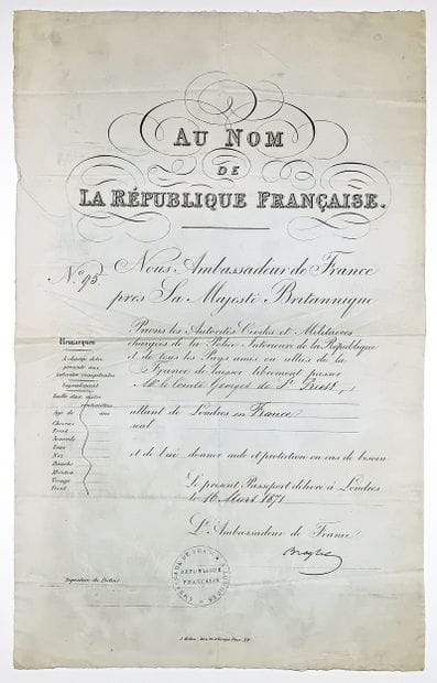 Albert de BROGLIE (1821 – 1901), Historien,...