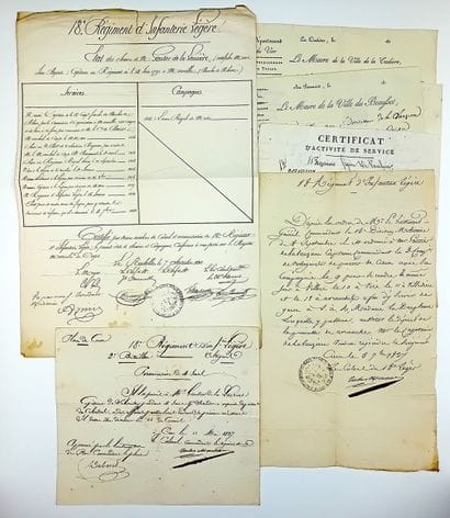 ROYAL ARMY OF THE SOUTH. GAUTIER DE LA LAUZIÈRE....