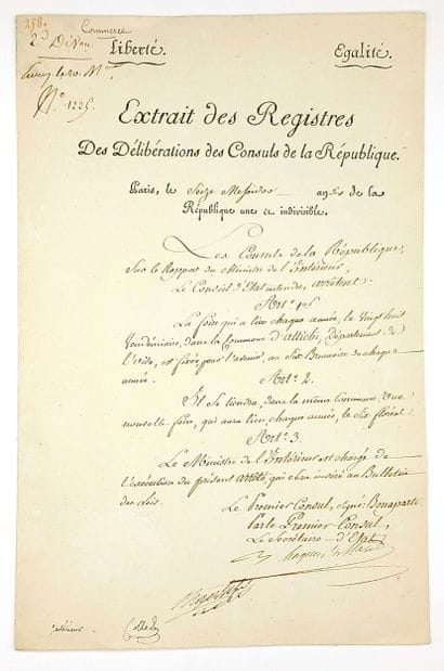 OISE. Municipality of ATTICHY. Establishment...