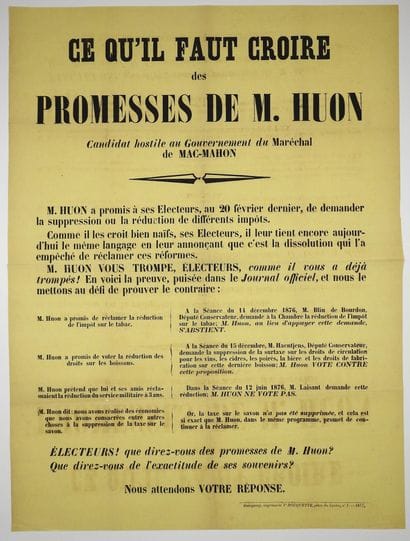 CÔTE D’ARMOR. 1877. « Ce qu’il faut croire...
