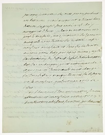 Jean-Baptiste VAQUETTE de GRIBEAUVAL (Amiens/...