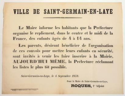 YVELINES. « VILLE DE ST GERMAIN-EN-LAYE (78),...