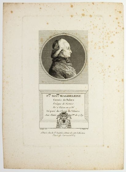 GARD. Pierre Marie Magdeleine CORTOIS DE...