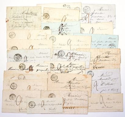 ISÈRE. LE TOUVET. 23 LETTERS mainly addressed...