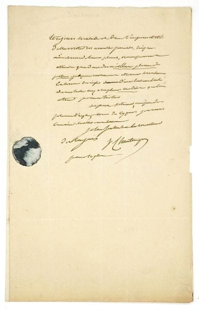 Claude-Louis CHARTONGNE, General (Aubreville,...