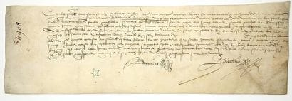 HAUTE-MARNE. FLAMMERÉCOURT. 1568. HUNT. “Before...