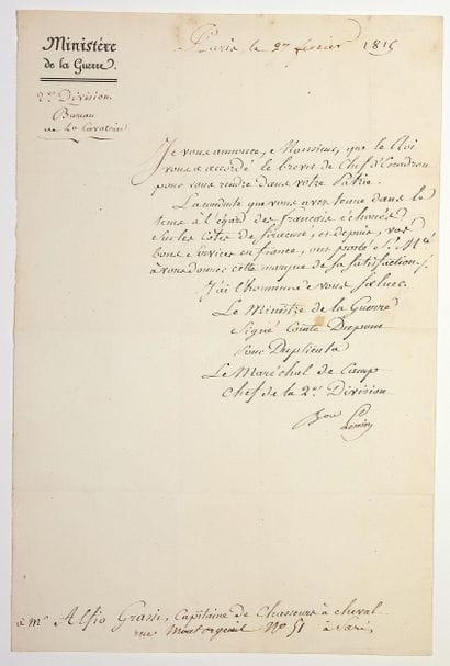 Baron LEPIN (Pierre Henri) Général et Baron...
