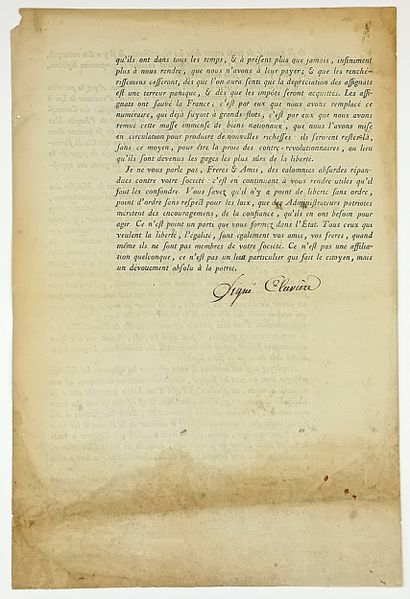 FRIENDS OF THE CONSTITUTION. Printed circular...