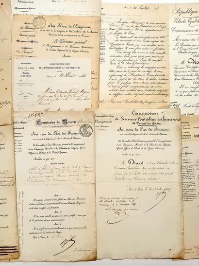 Career of Mr. Jean Charles Jules DIARD, born...