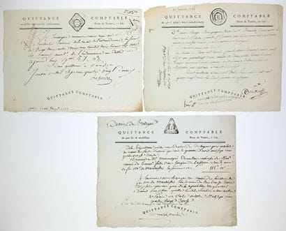 CURRENCY. 3 Commercial Bills from 1792: COMMERCIAL...