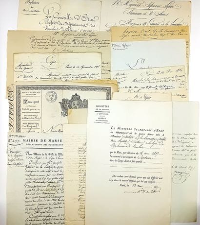 ROYAL ARMY OF THE SOUTH. GAUTIER DE LA LAUZIÈRE....