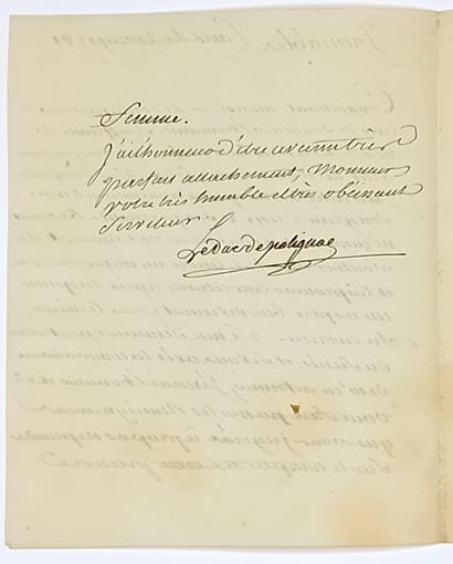 POLIGNAC (Armand Jules François De) Claye-Souilly...