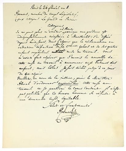 Charles, Clément de ROEMERS, Deputy of the...