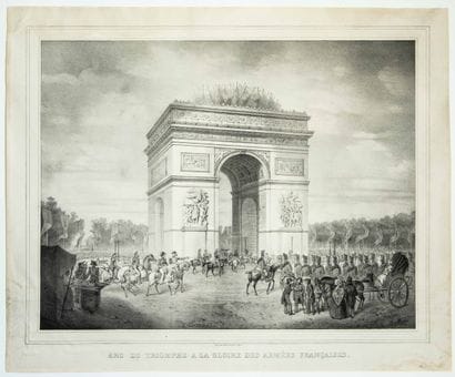 PARIS. « ARC DE TRIOMPHE à la Gloire des...
