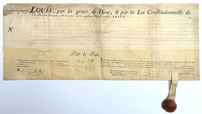 SOMME. AMIENS, August 19, 1790. Contract...