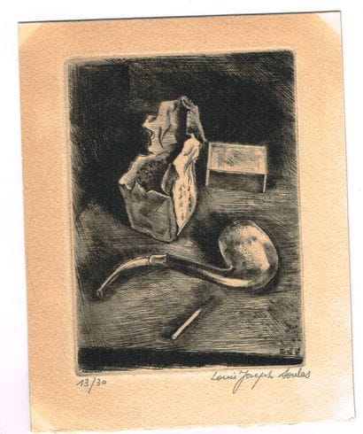 Louis Joseph SOULAS (1905–1954, painter and...