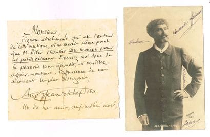 Jean RICHEPIN (1849–1926, poet and playwright)...