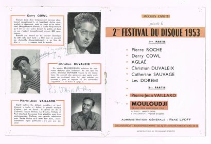VARIETY / Program for the 2nd Festival du...