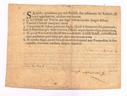 ORLEANS - Jean de FOURCROY (Canon and Dean...