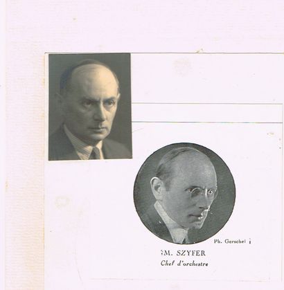 Joseph-Eugène SZYFER (1887–1947, conductor...