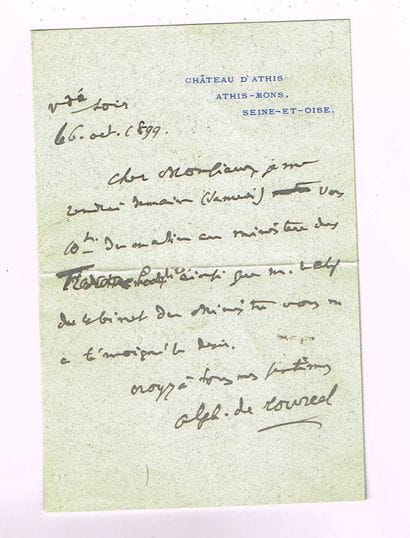 Alphonse CHODRON de COURCEL (1835–1919, diplomat...