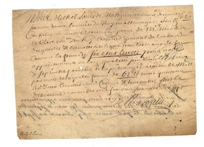 Michel Louis de MALEZIEU (1640–1717, Advisor...