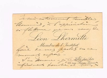 Léon LHERMITTE (Mont-Saint-Père, Aisne, 1844–1925,...